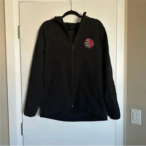 Size M Adidas Performance  Fit Toronto Raptors Zip Up Jacket